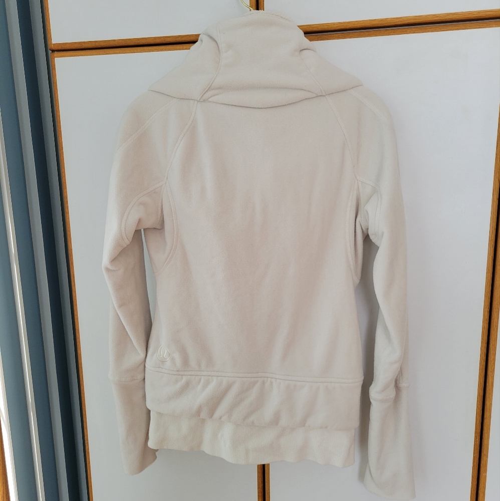Lululemon Off The Mat Jacket 4 Double Zipper Sherpa - Picture 10 of 14
